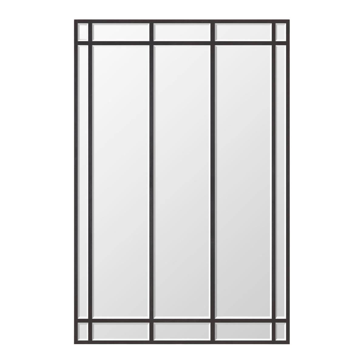 Apartment Black Ladder Mirror Silver Effect – image 3