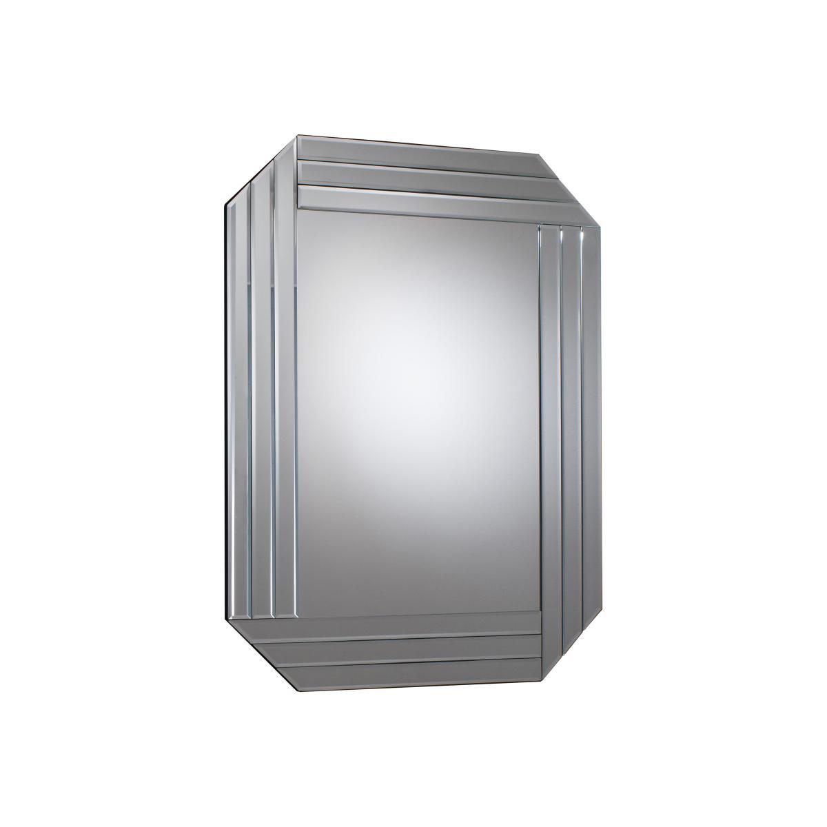 Burgate Mirror - Silver – image 1