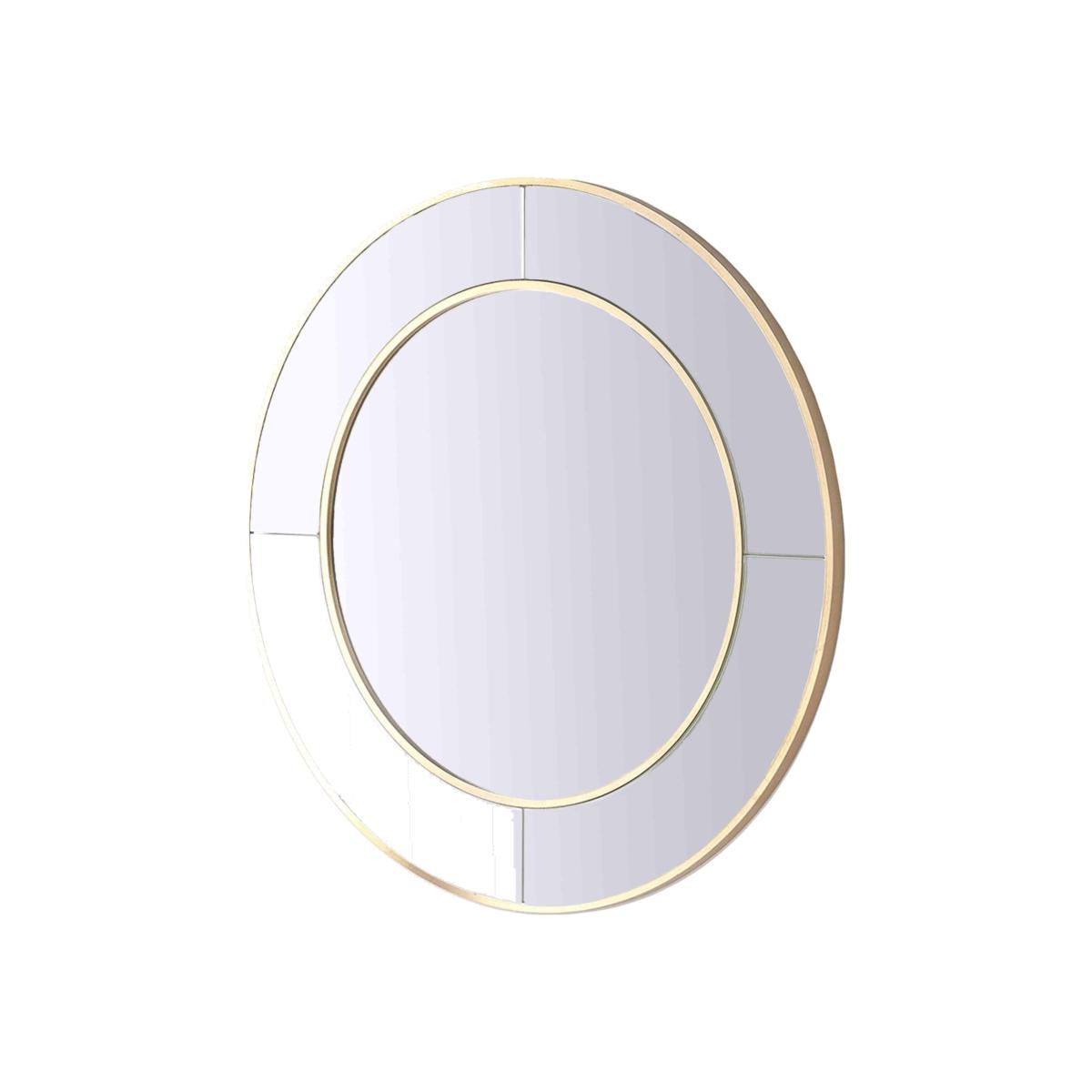 Elegance Small Round Mirror - Gold