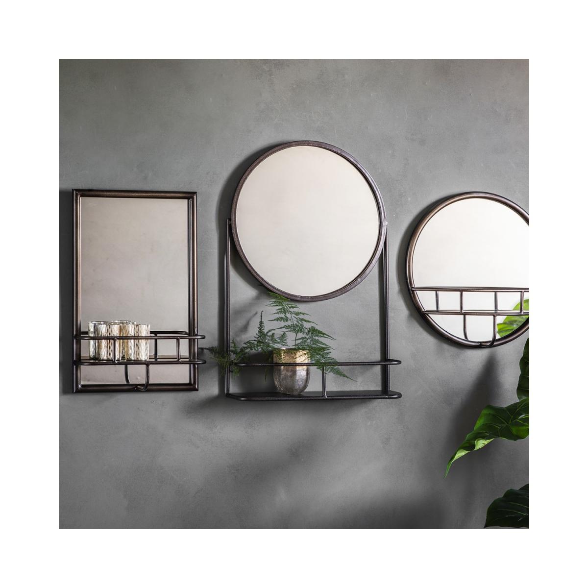 Small Round Mirror - Caspian House – image 3