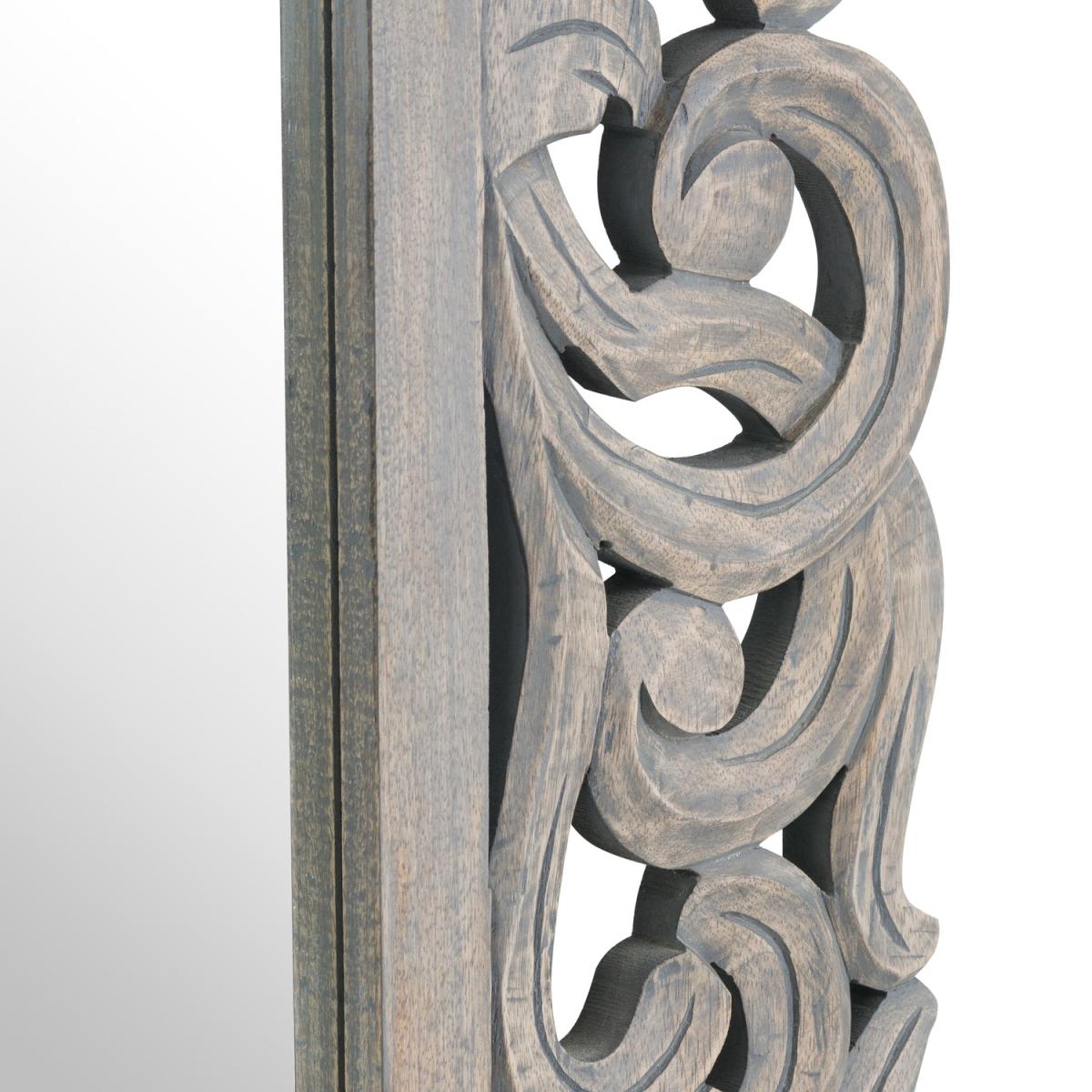 Grey Wooden Wall Mirror - Hill Interiors – image 2
