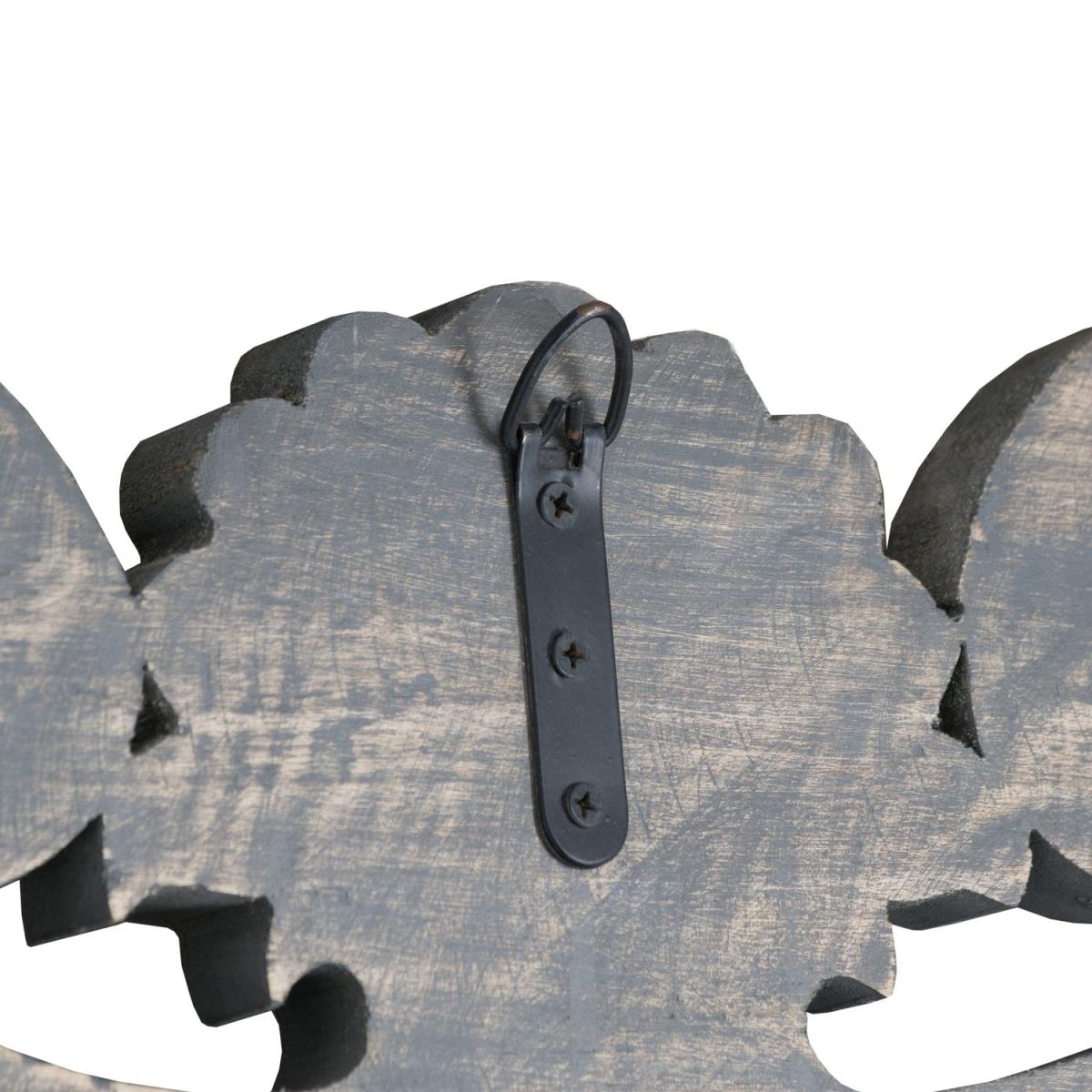 Grey Wooden Wall Mirror - Hill Interiors – image 3