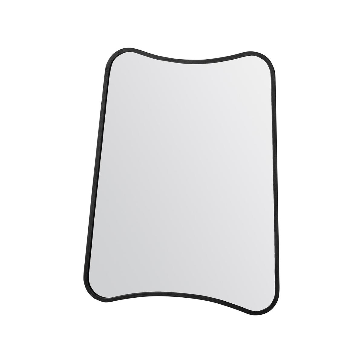 Kurva Black Rectangle Mirror - Caspian House – image 3