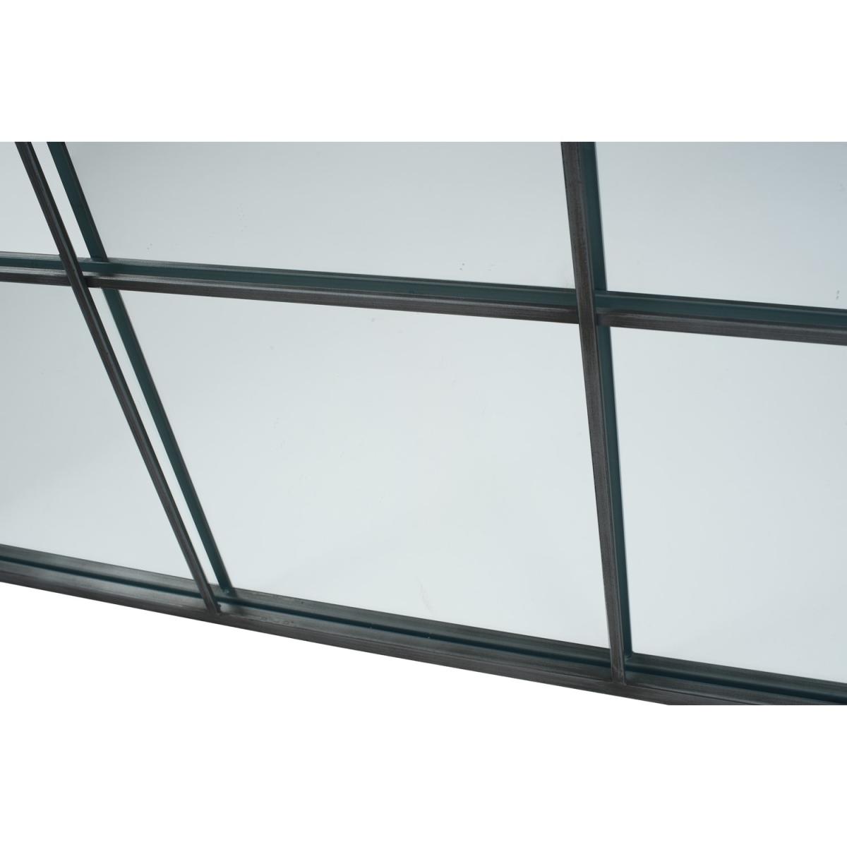 Cody Antique Black Metal 9 Section Square Wall Mirror – image 2