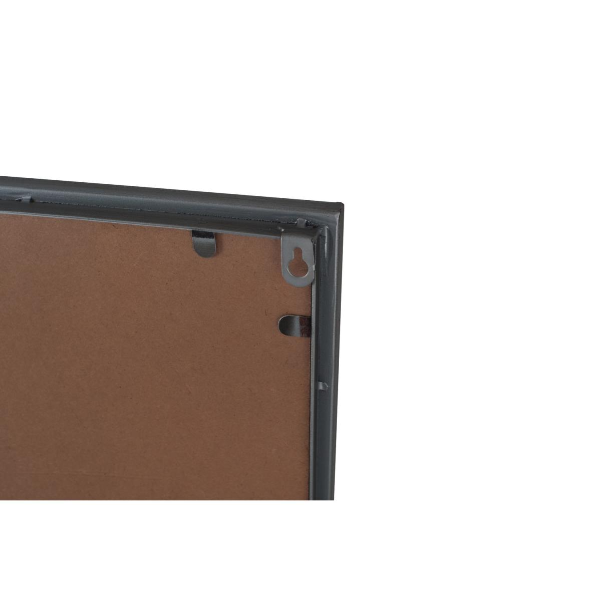 Cody Antique Black Metal 9 Section Square Wall Mirror – image 4