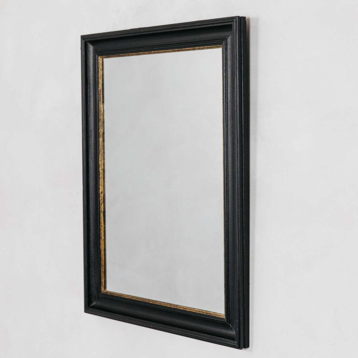 Blake Small Black and Gold Antiqued Mirror – image 5