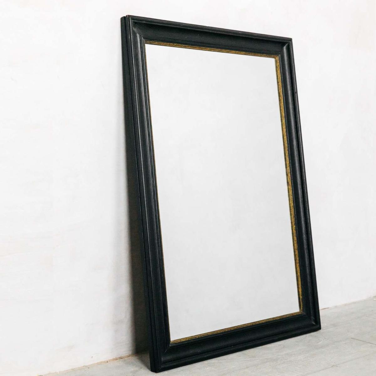 Blake Small Black and Gold Antiqued Mirror – image 6