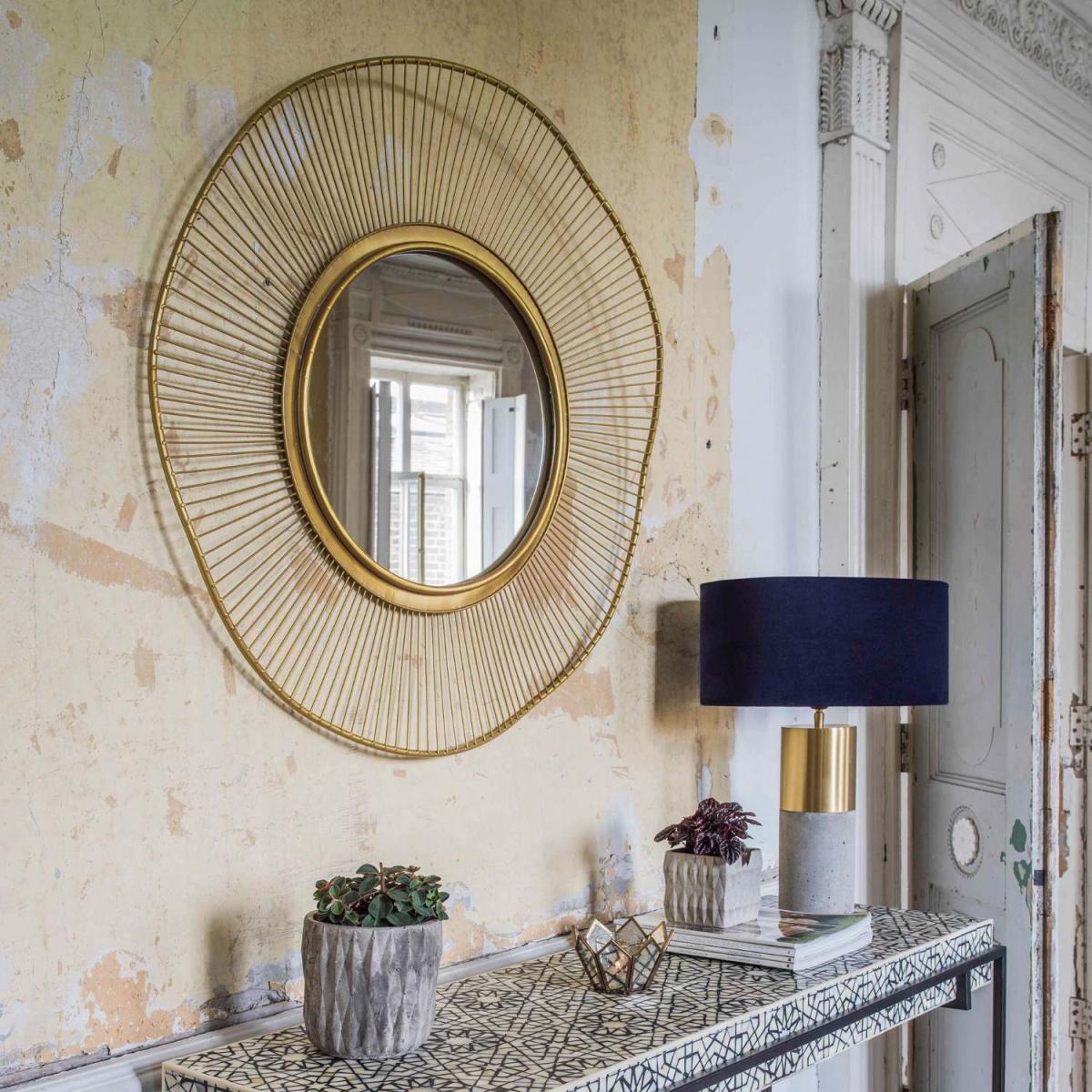 Solstice Gold Mirror – image 1