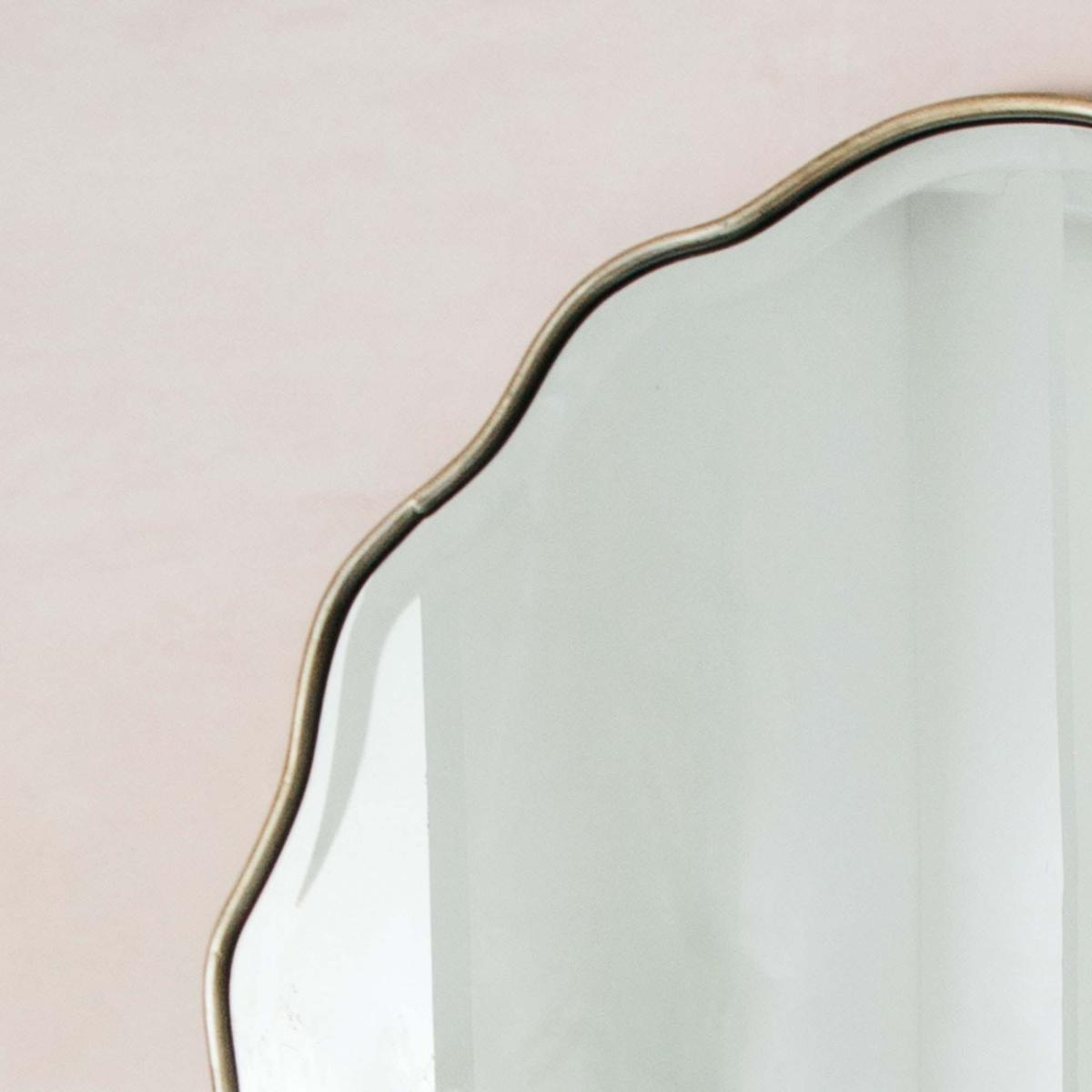 Bevelled Edge Oval Mirror – image 2
