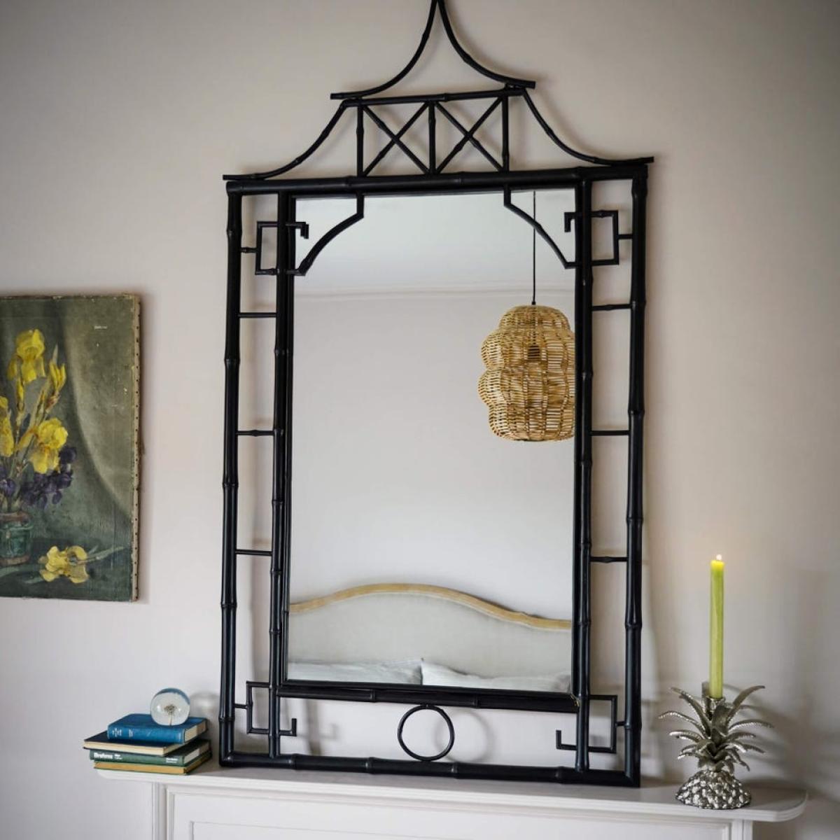 Graham and Green Black Pagoda Mirror – image 2