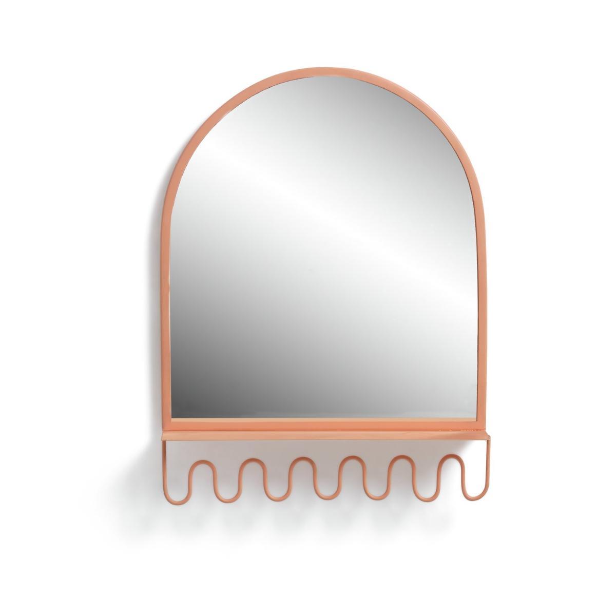 Habitat Wall Mirror with Storage - Pink – image 4