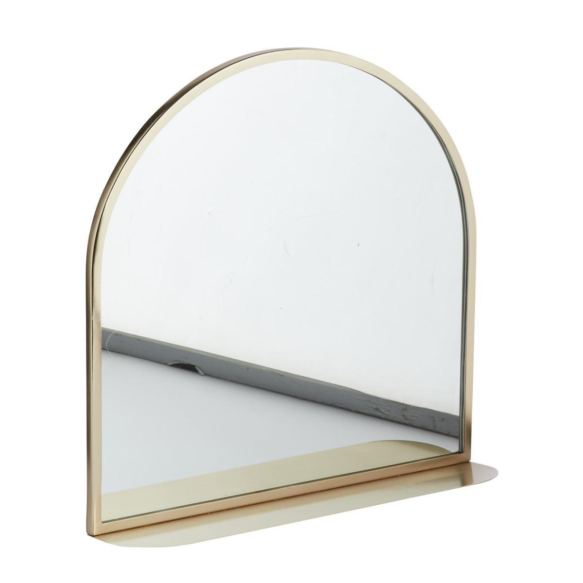 Habitat Arch Shelf Wall Mirror - Gold – image 5