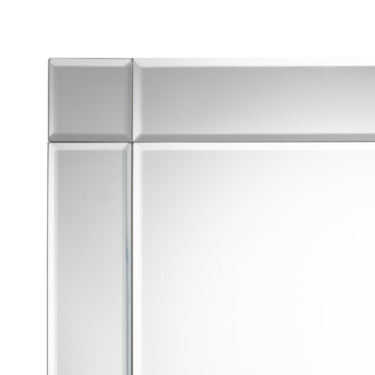 Habitat Rectangular Bevelled Wall Mirror - 70x50cm – image 4