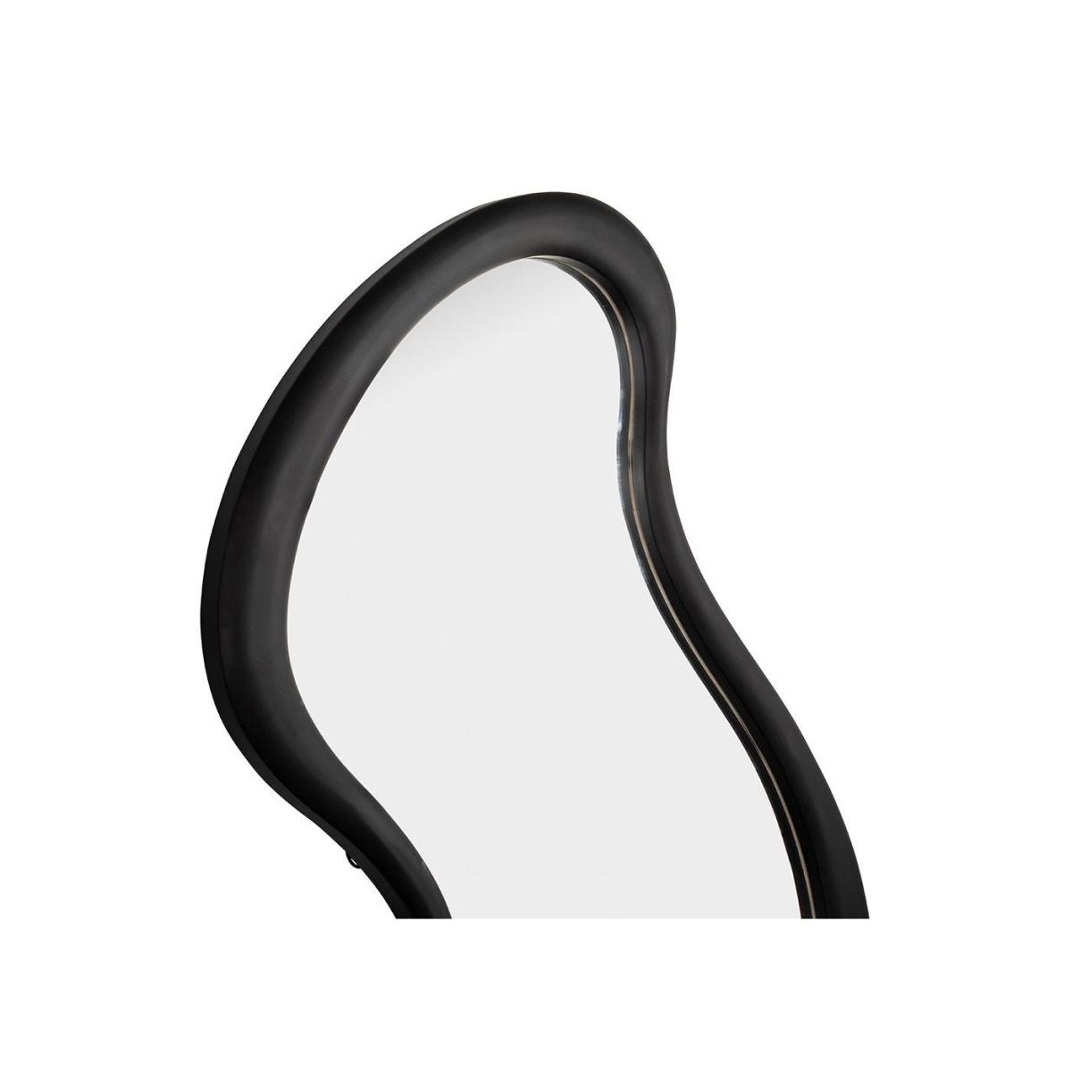Heal's Curved Wall Mirror Black 150 x 60cm – image 4