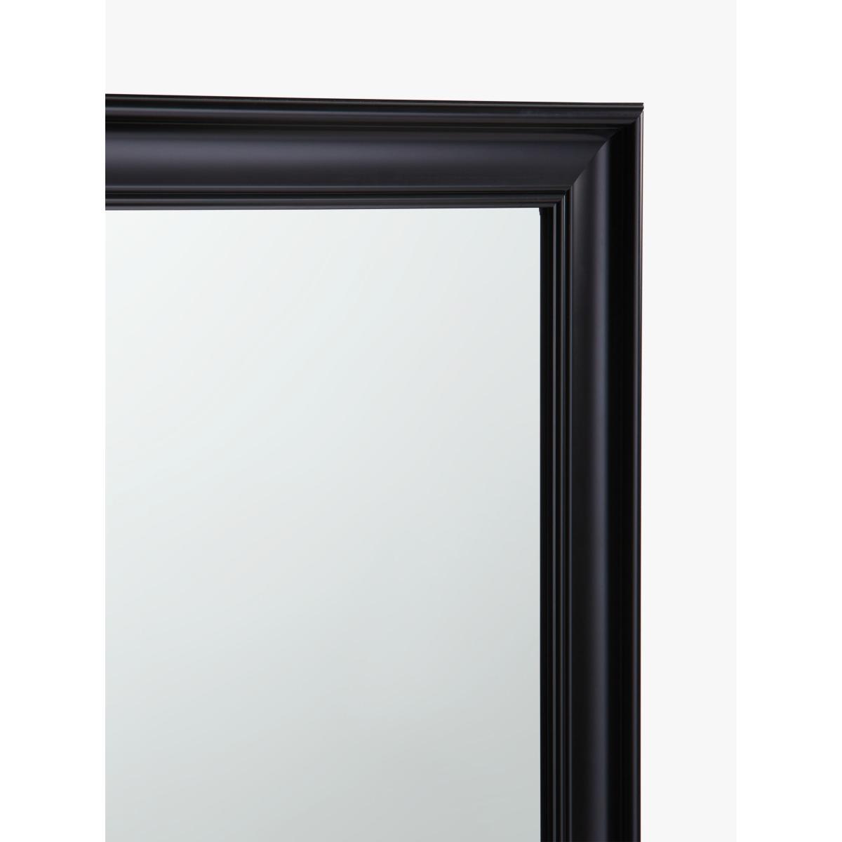 ANYDAY John Lewis & Partners Classic Leaner / Wall Mirror, 140 x 50cm, Black – image 2