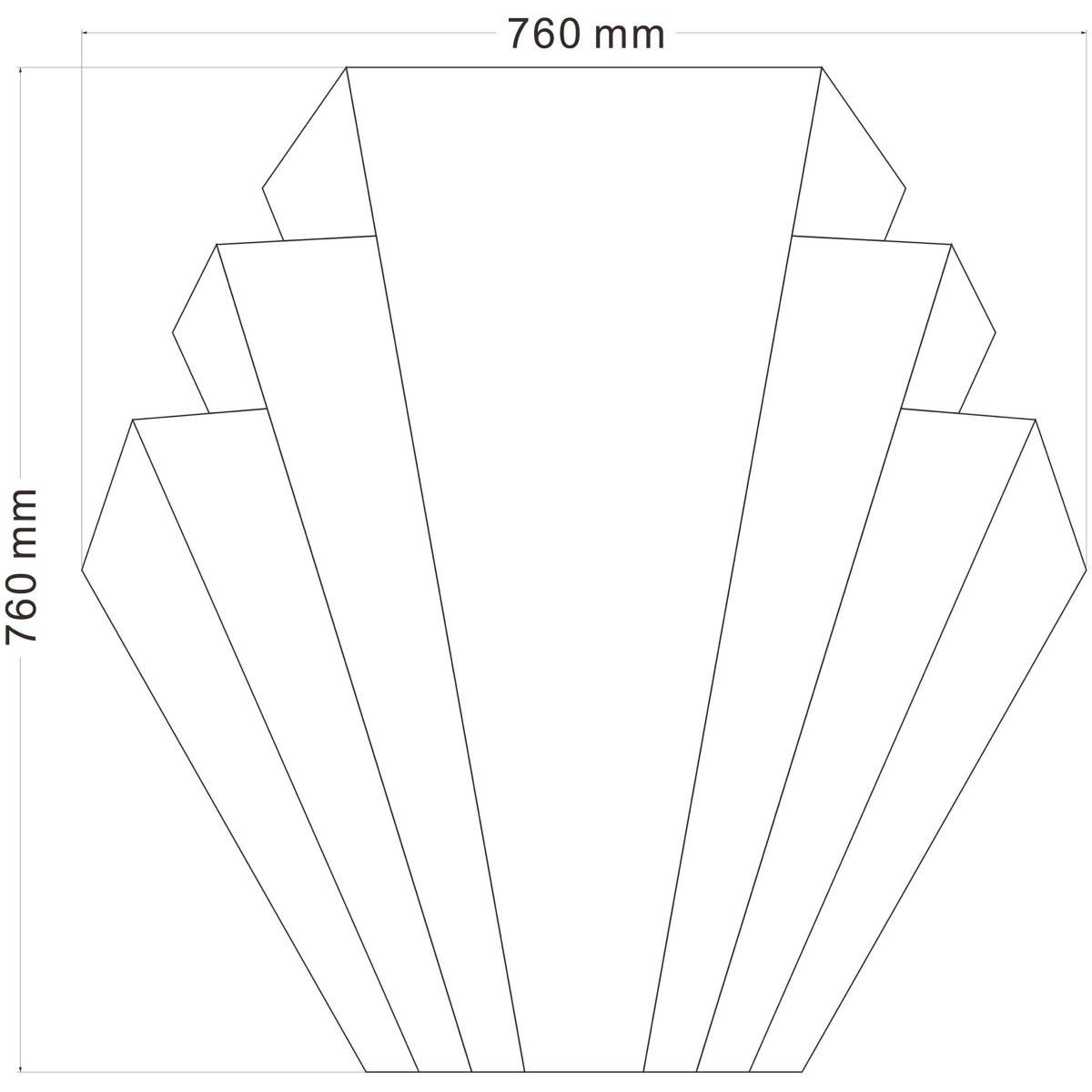 Deco Smoked Glass Mirror, 76 x 76cm – image 5