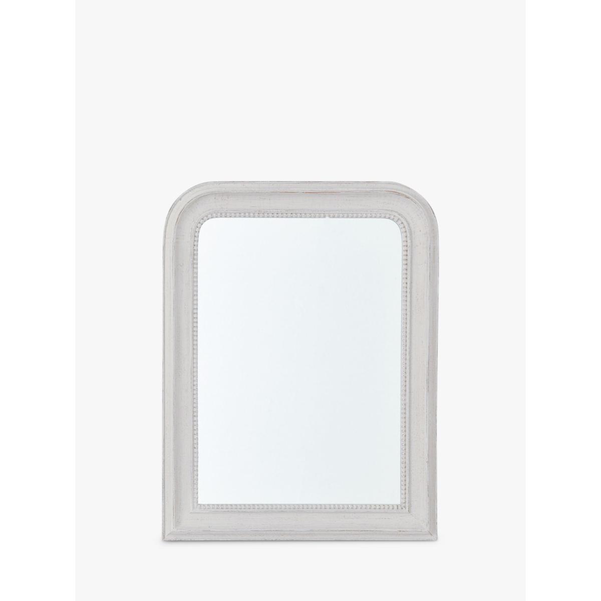 One.World Wilton Carlyle Beaded Wood Wall Mirror, 88 x 67cm, Grey – image 2