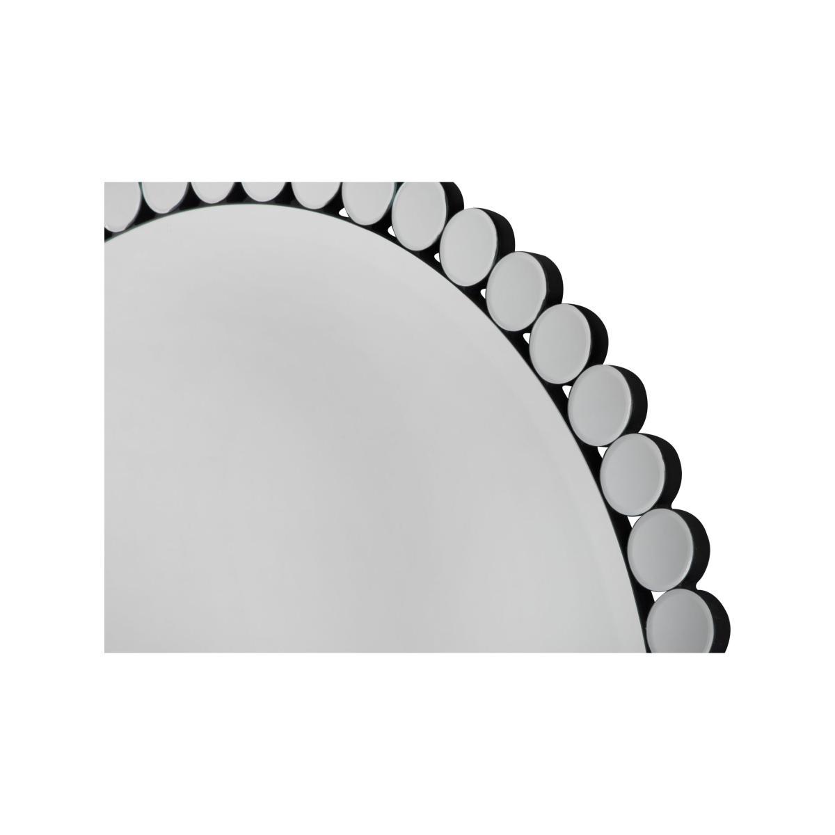 Circles Frame Wall Mirror, Clear – image 3