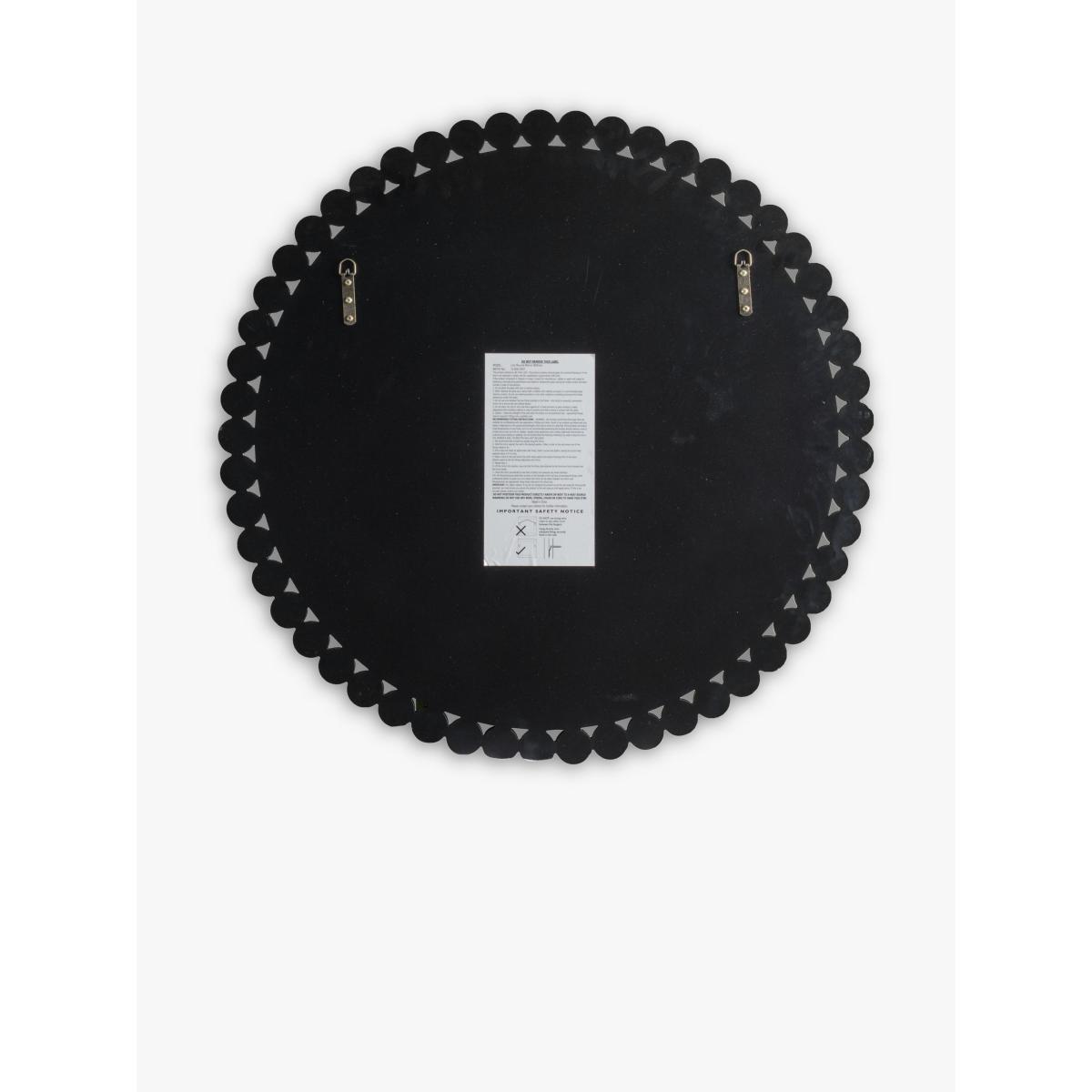 Circles Frame Wall Mirror, Clear – image 4