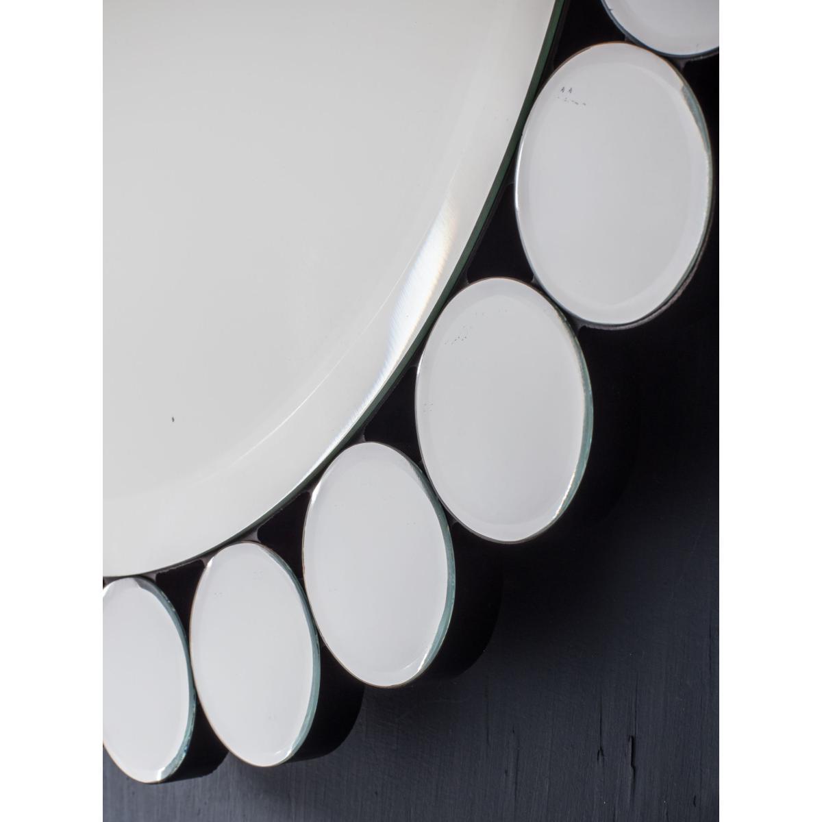 Circles Frame Wall Mirror, Clear – image 6