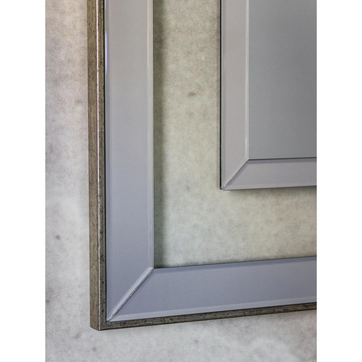 Agostini Rectangular Wall Mirror, 90 x 68.5cm, Gold/Clear – image 3