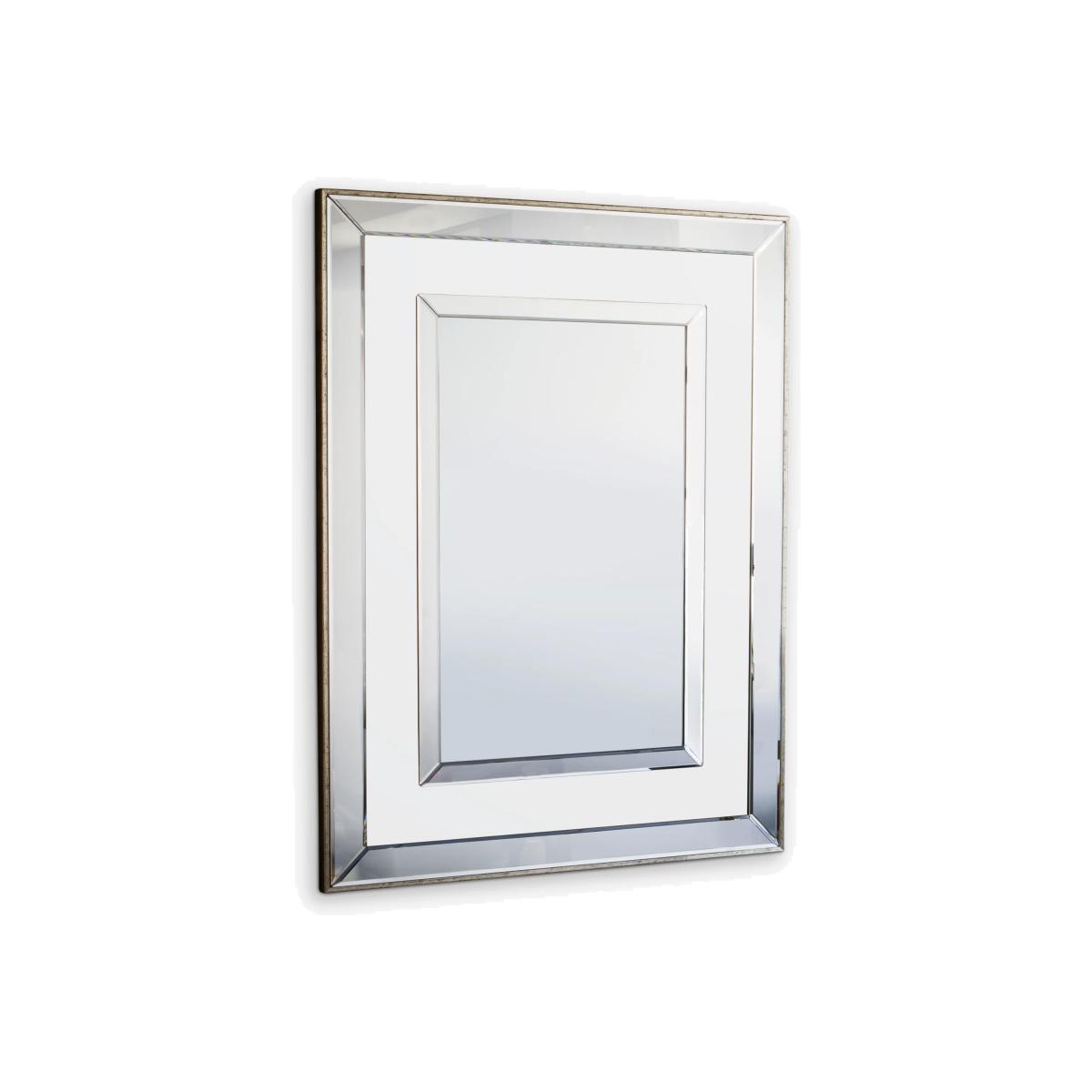 Agostini Rectangular Wall Mirror, 90 x 68.5cm, Gold/Clear – image 1
