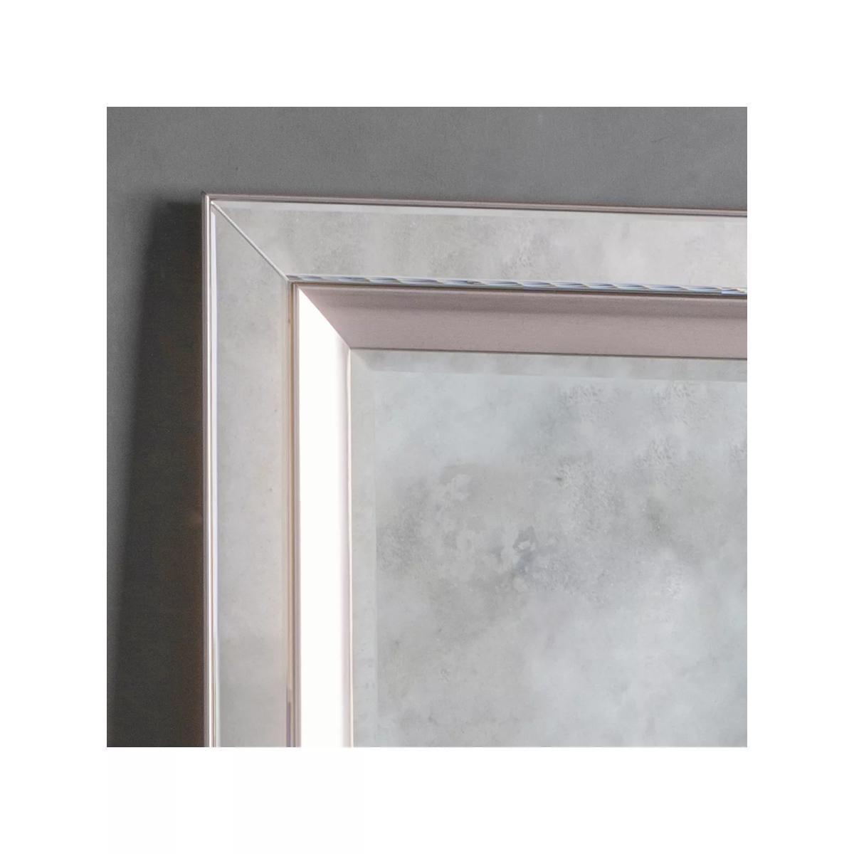 Madrid Rectangular Bevelled Glass Leaner Mirror, 158 x 69cm, Clear – image 3
