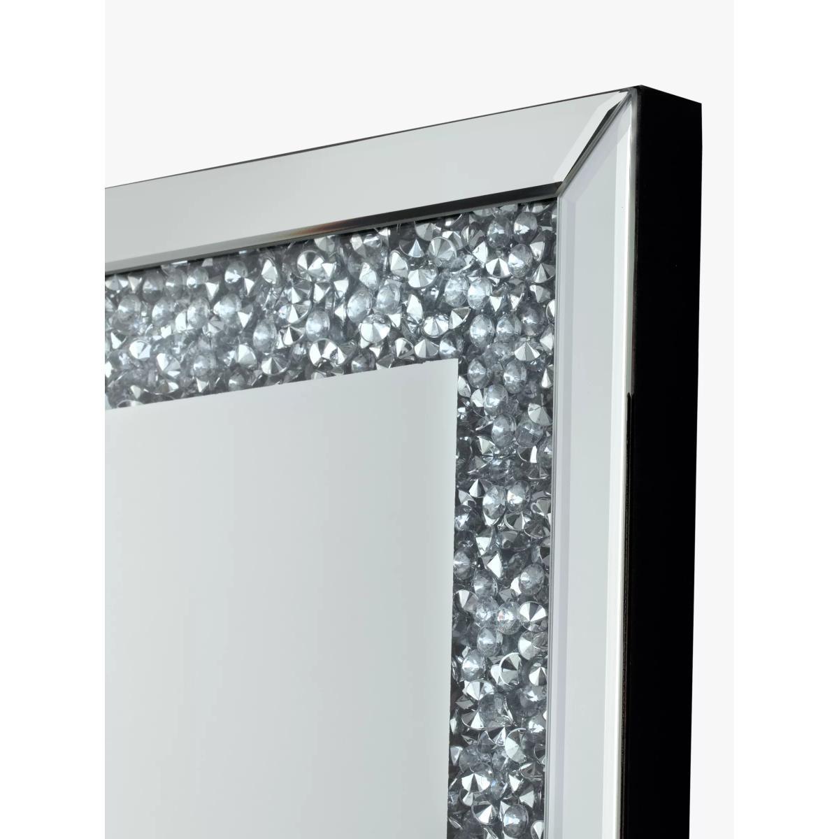 Glitz Wall Mirror, Clear/Silver – image 3