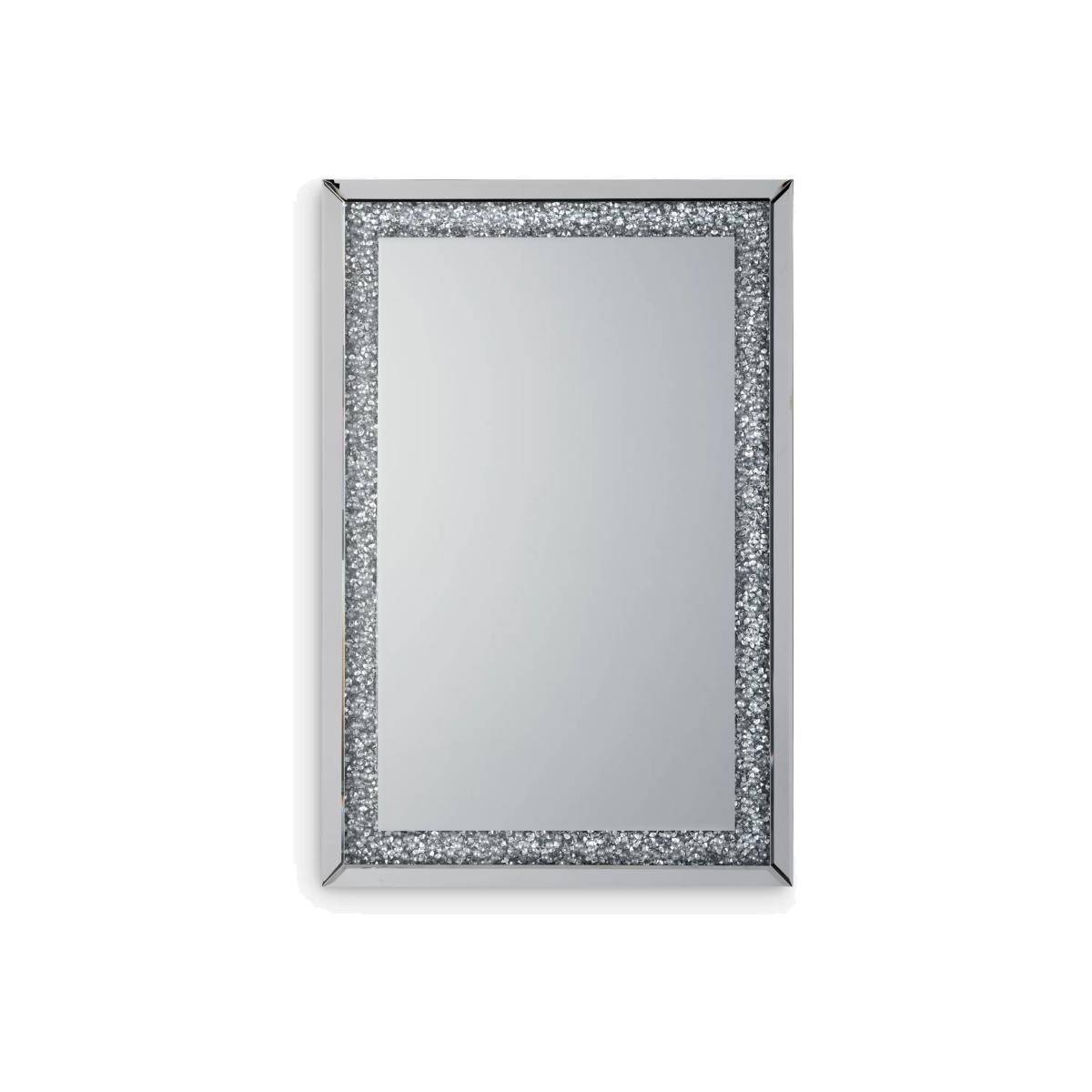 Glitz Wall Mirror, Clear/Silver – image 1
