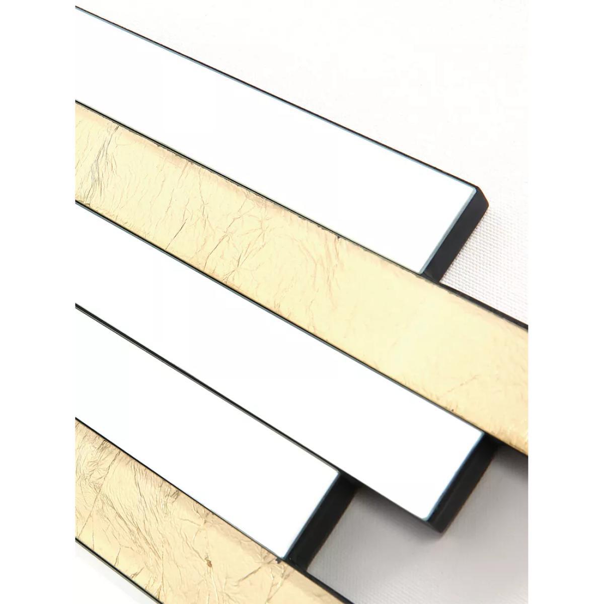 Där Pimento Bevelled Glass Wall Mirror, 86 x 66cm, Gold – image 2