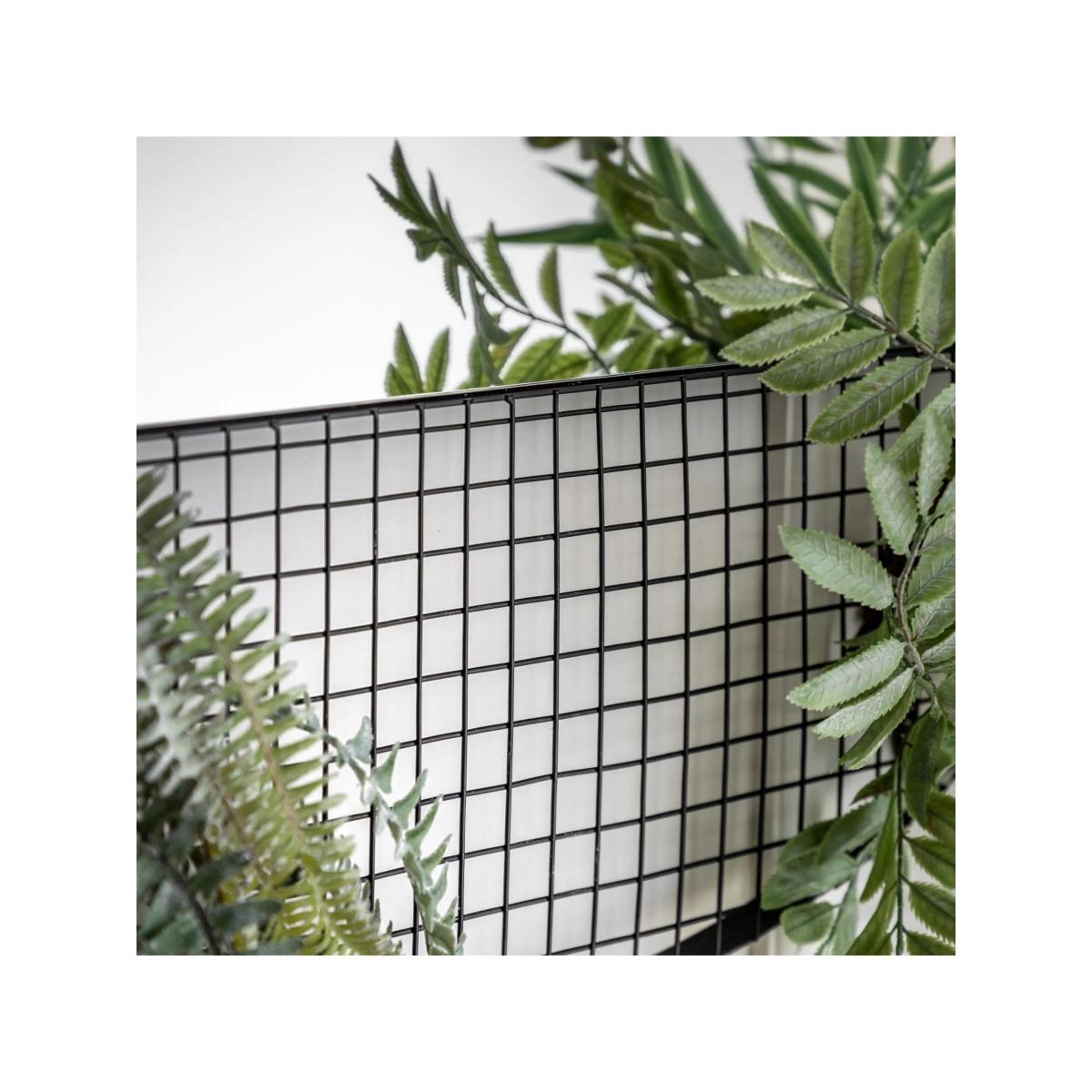 Gallery Direct Auburn Round Metal Caged Wire Wall Mirror, 80cm – image 4