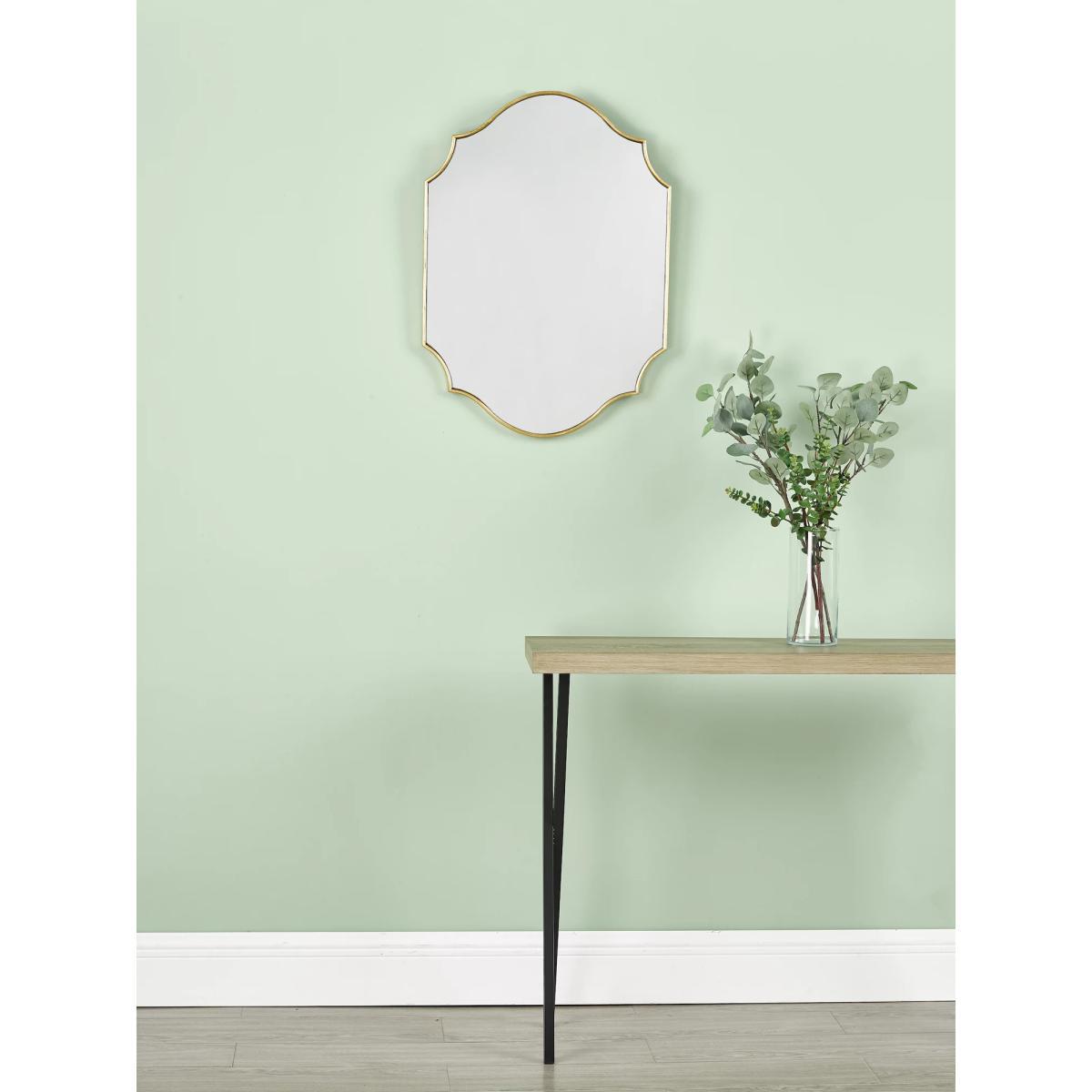 Där Ruggiero Wall Mirror, 70 x 50cm, Gold – image 4