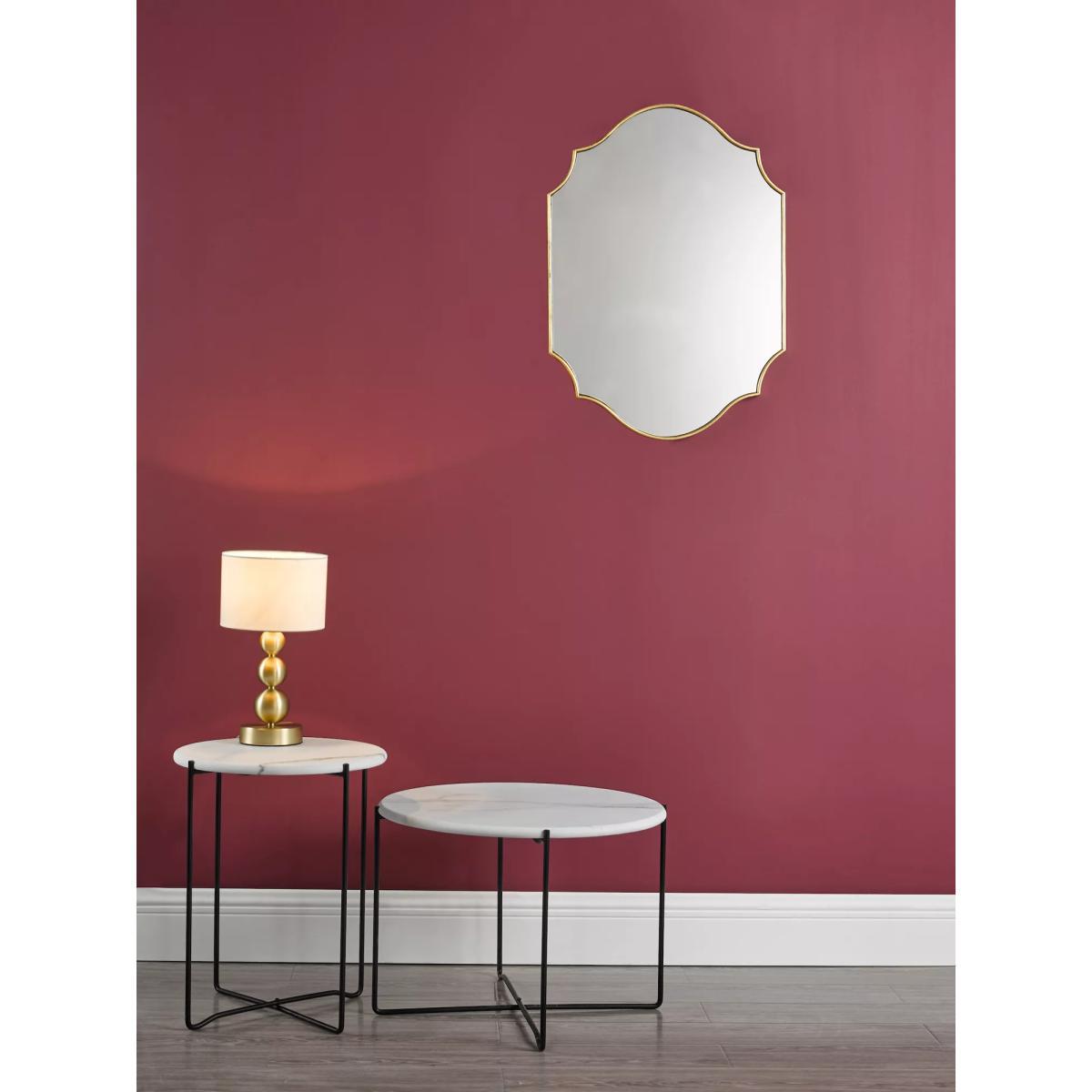 Där Ruggiero Wall Mirror, 70 x 50cm, Gold – image 5