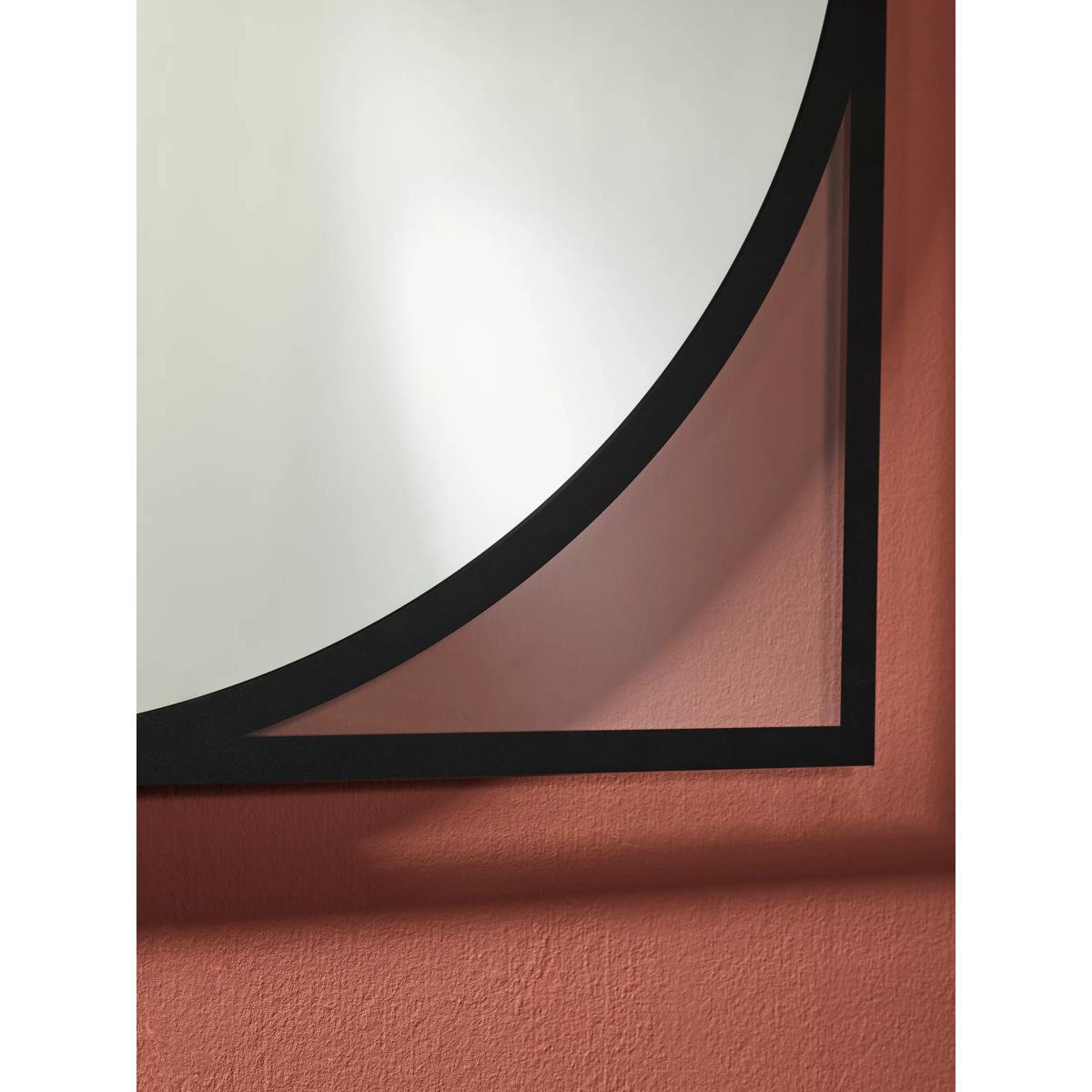 Deknudt Mirrors Circo Round Wall Mirror, 90cm, Black – image 6