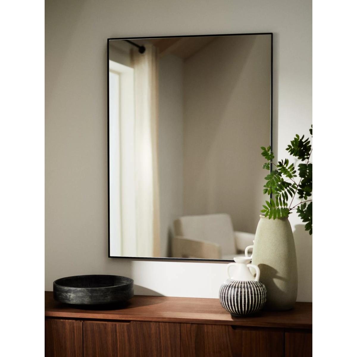 John Lewis Scandi Metal Rectangular Mirror, 102 x 76cm – image 3