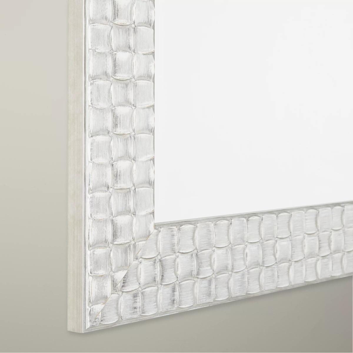 John Lewis & Partners Mosaic Mirror, Silver/White – image 2