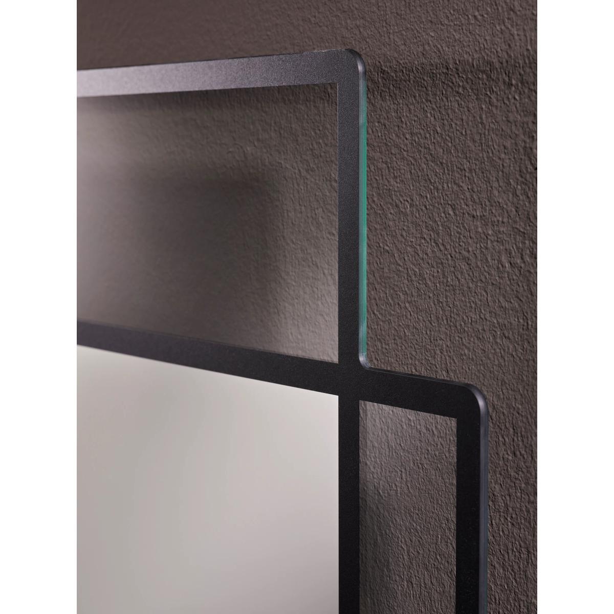 Deknudt Mirrors Bordo Rectangular Full-Length Wall Mirror, 170 x 50cm, Black – image 6