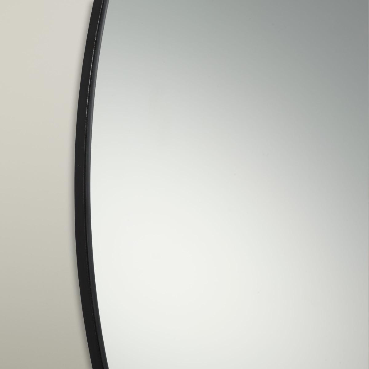 John Lewis & Partners Scandi Round Mirror, 80cm, Black – image 2