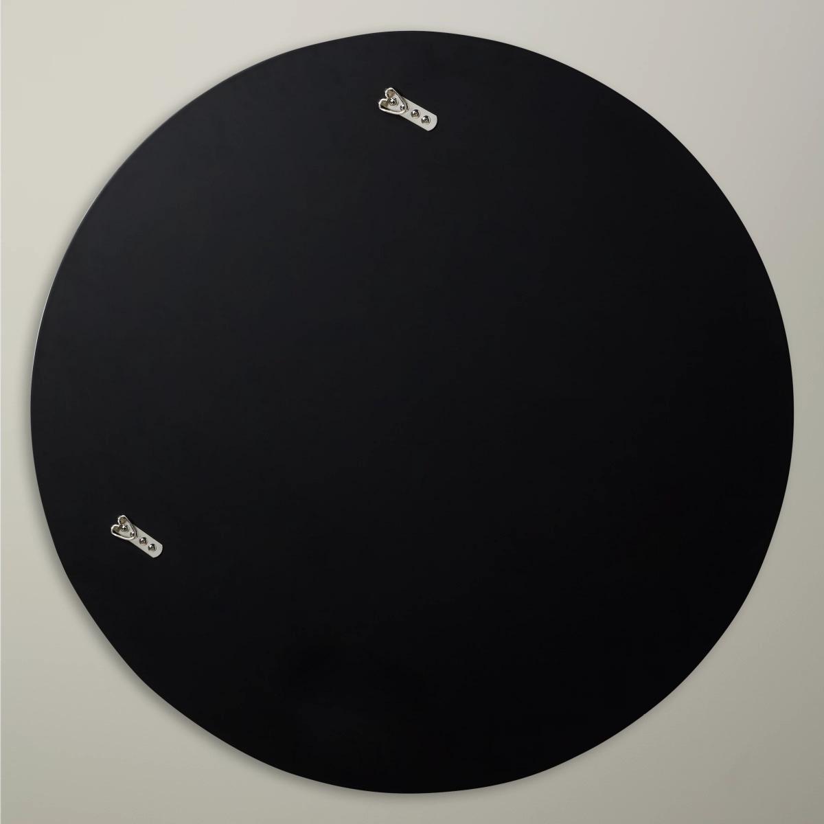 John Lewis & Partners Scandi Round Mirror, 80cm, Black – image 3
