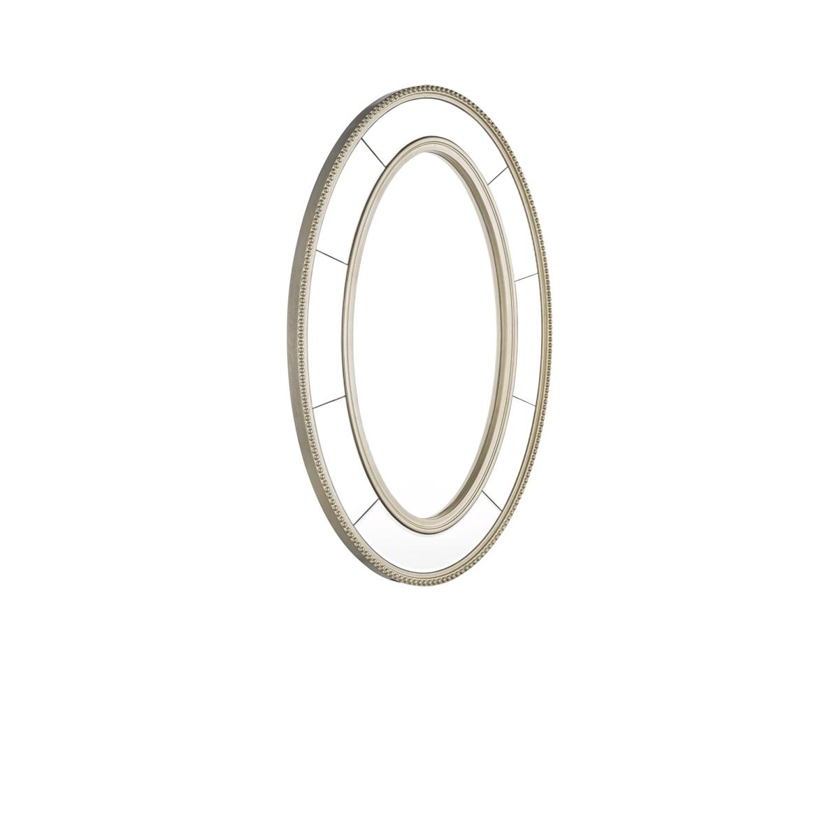 Laura Ashley Nolton Oval Wall Mirror, 90 x 60cm, Champagne – image 3