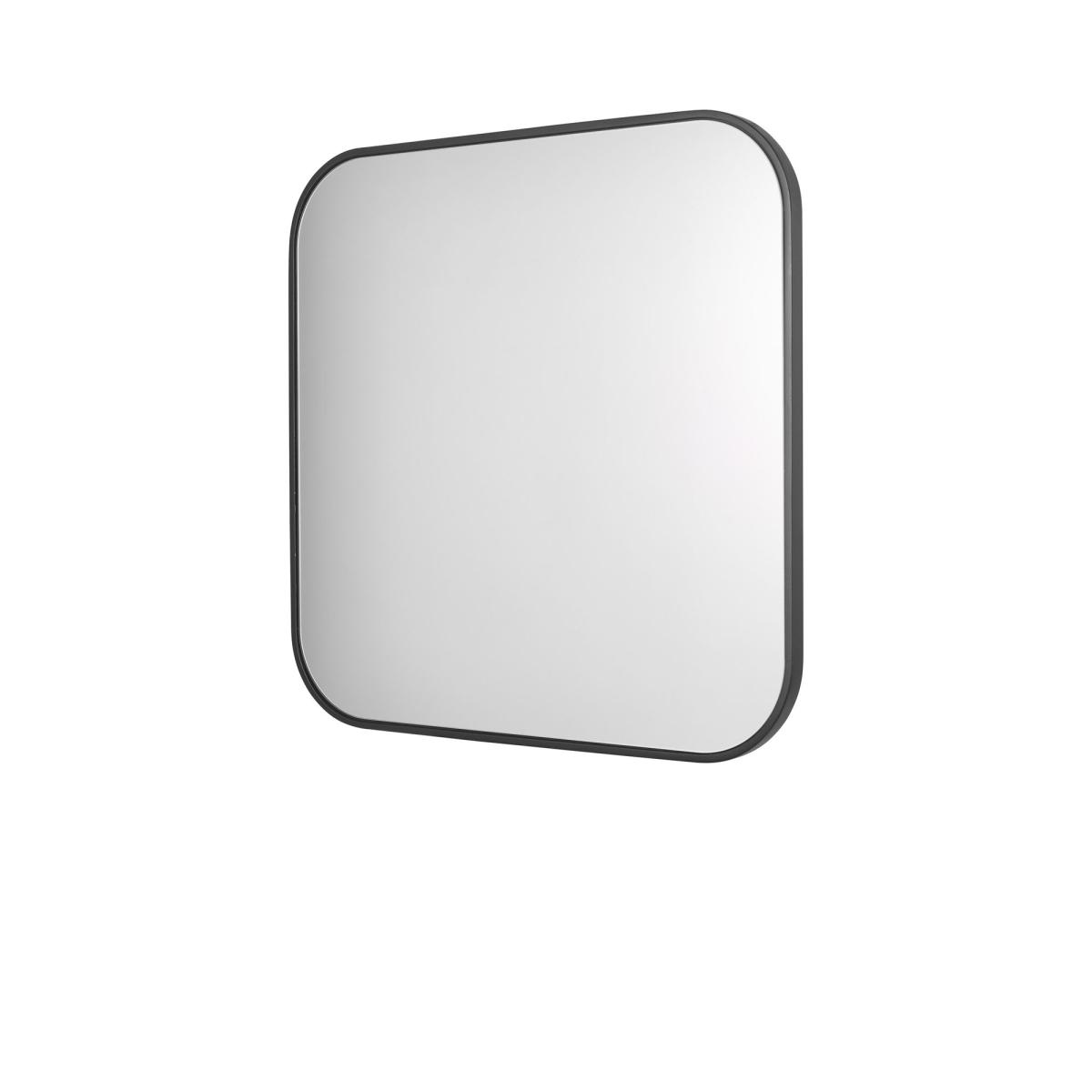 Där Firuz Square Wall Mirror, 60 x 60cm, Black – image 2