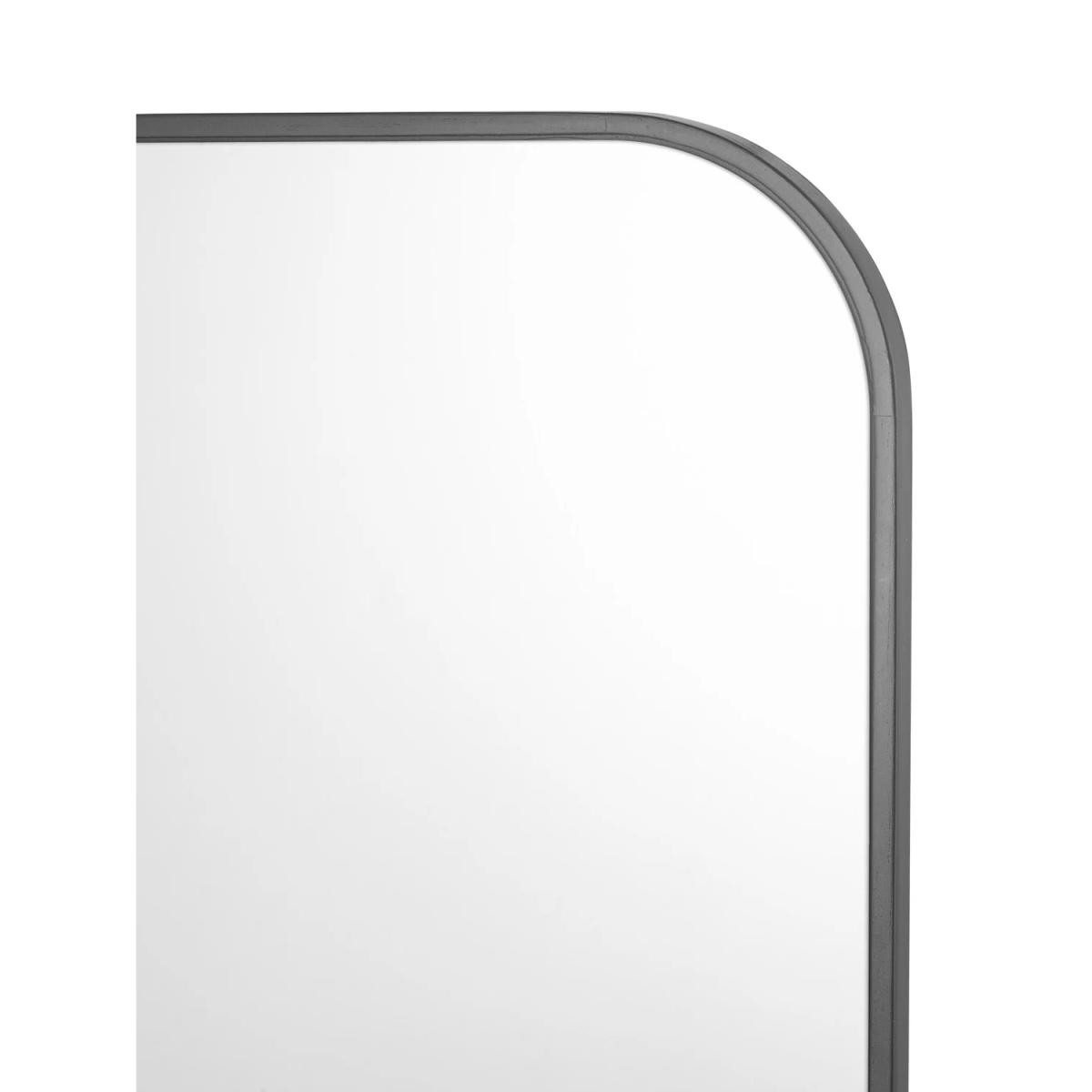 Där Firuz Square Wall Mirror, 60 x 60cm, Black – image 4