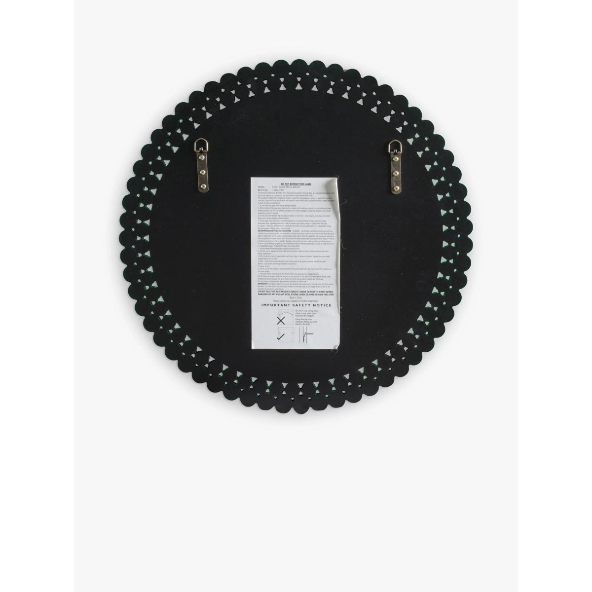 Crystal Frame Round Wall Mirror – image 4