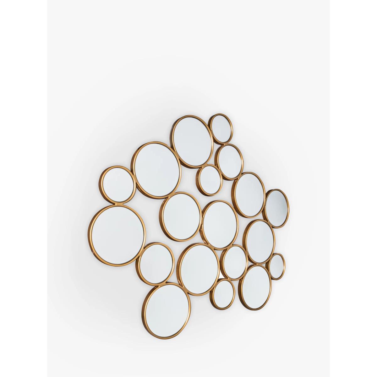 Cerchio Circles Wall Mirror, 120 x 101cm, Gold – image 2