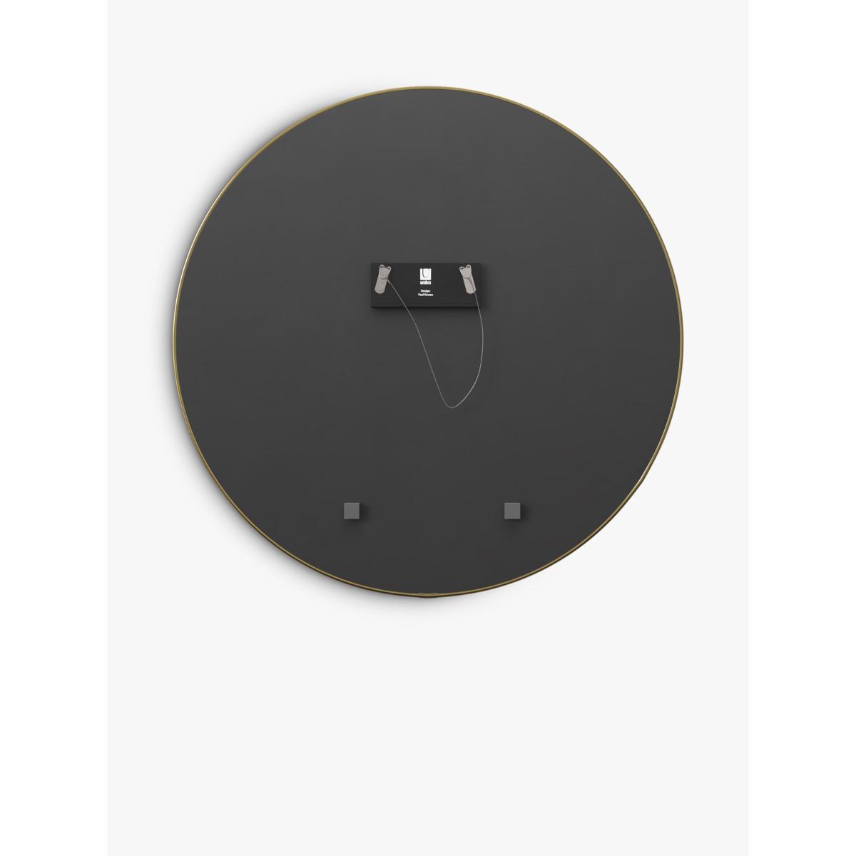 Umbra Hubba Round Metal Frame Wall Mirror, 86cm – image 4