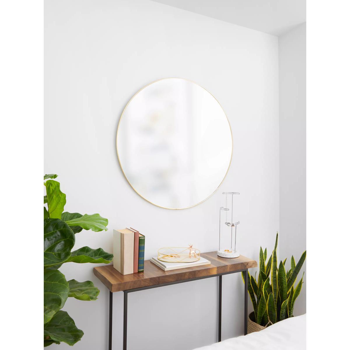 Umbra Hubba Round Metal Frame Wall Mirror, 86cm – image 8