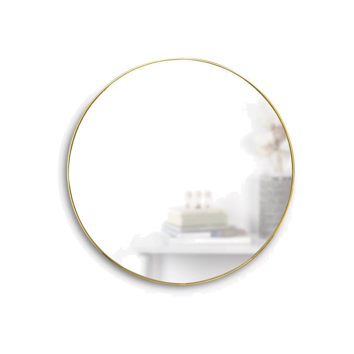 Umbra Hubba Round Metal Frame Wall Mirror, 86cm – image 1