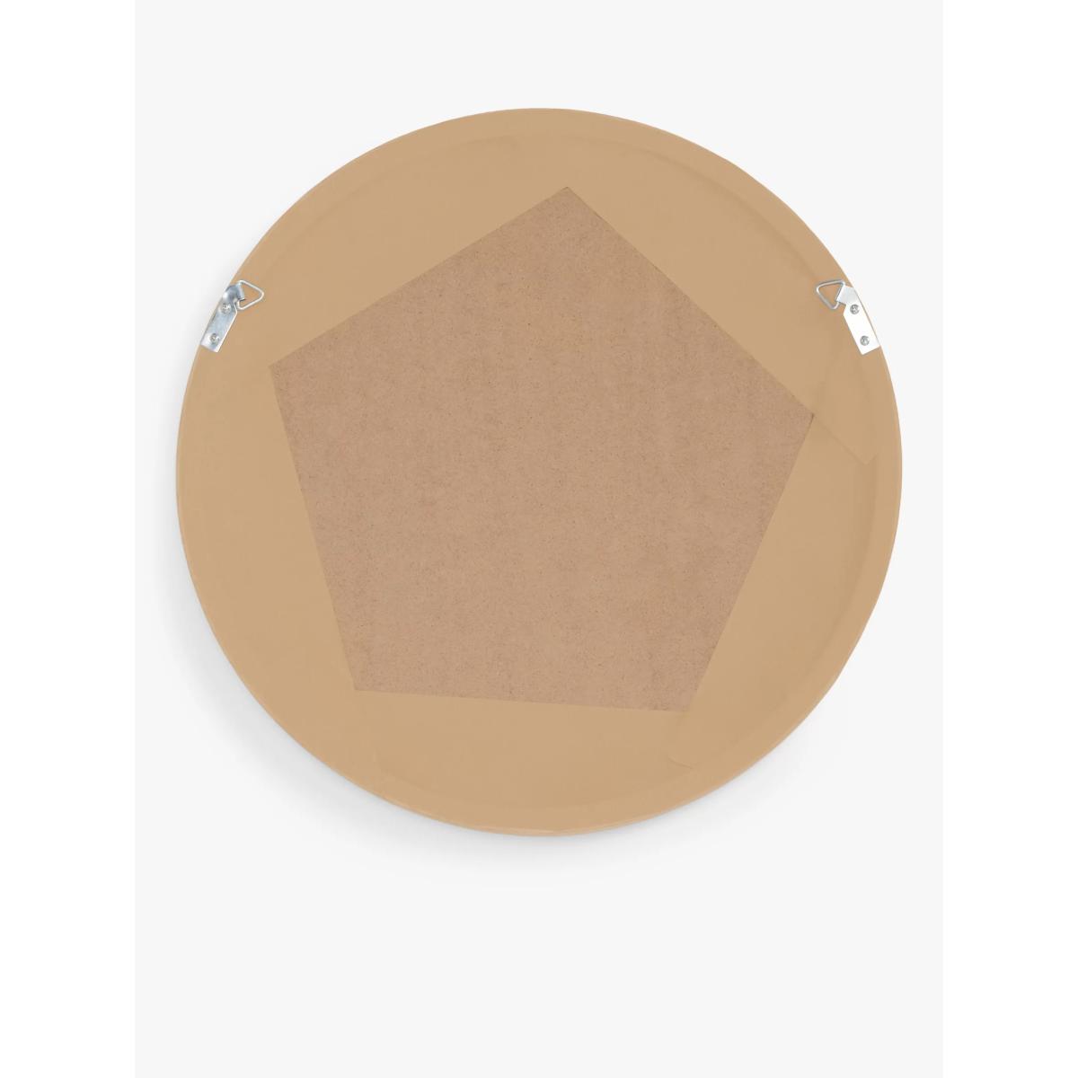 John Lewis Slim Solid Oak Wood Round Wall Mirror – image 5