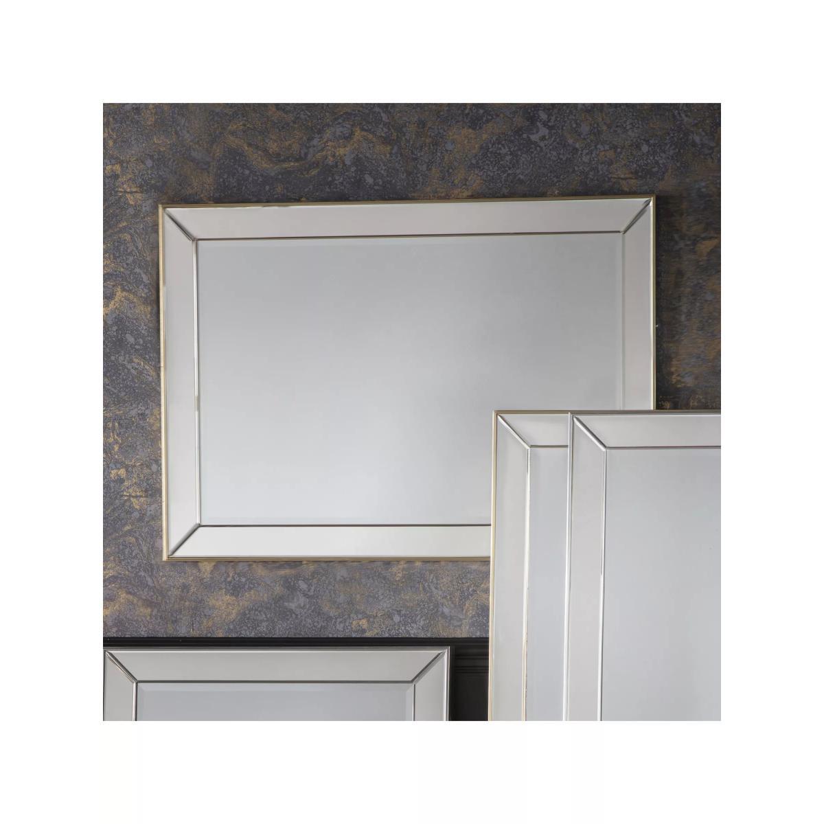 Petruth Rectangular Bevelled Glass Wall Mirror – image 2