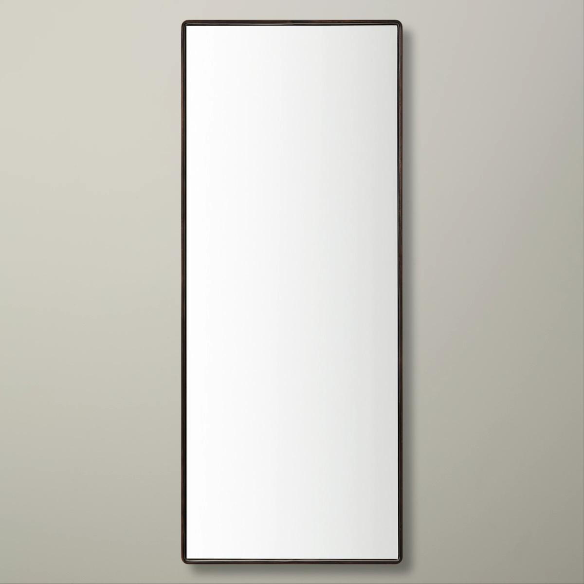 John Lewis & Partners Celeste Rectangular Iron Frame Wall Mirror, 30 x 76cm – image 1